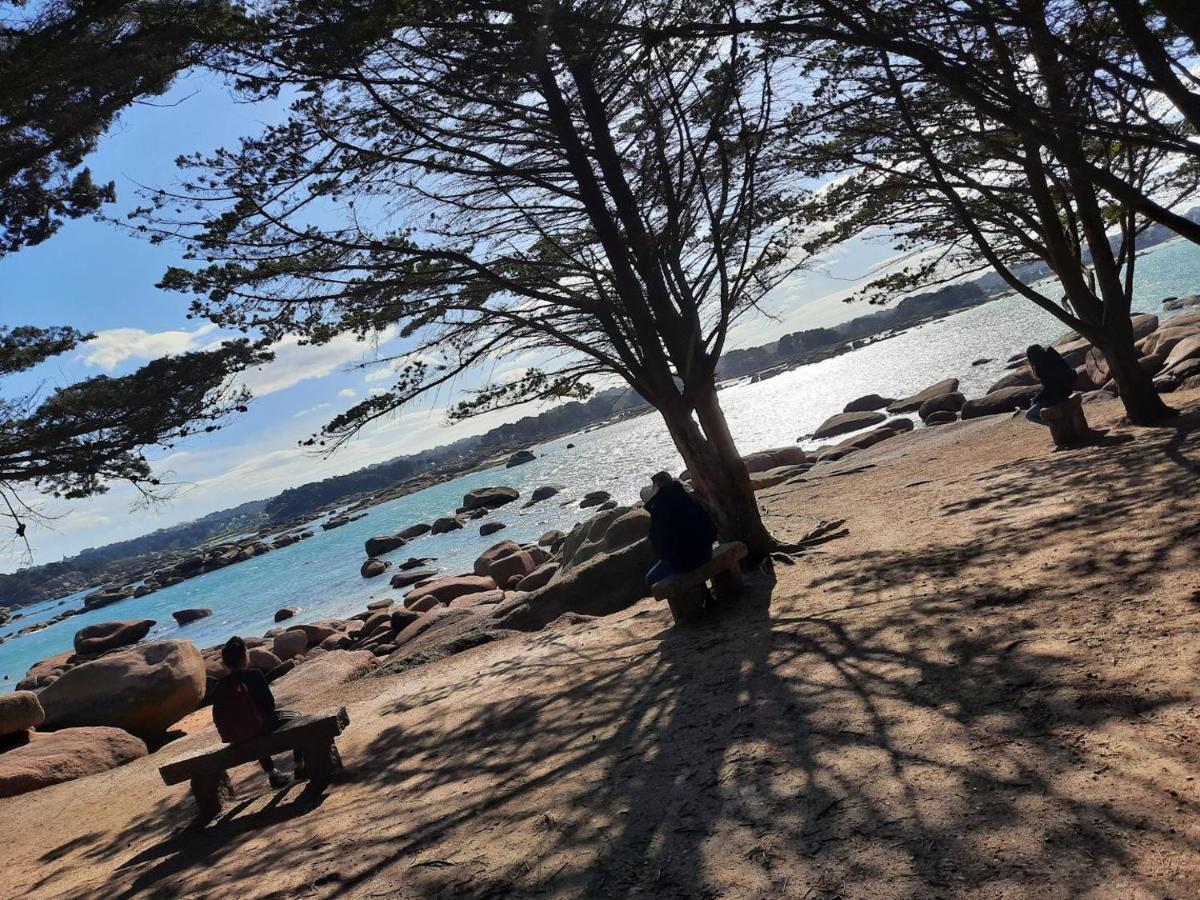Appartement Plage De Trestraou 45M2 Perros-Guirec Exterior foto